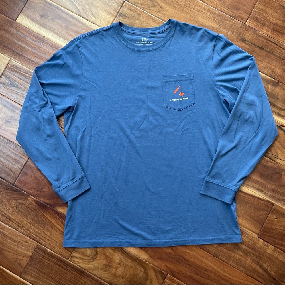 NWOT - Southern Tide Pocket Long Sleeve Tee - Picture 4 of 8